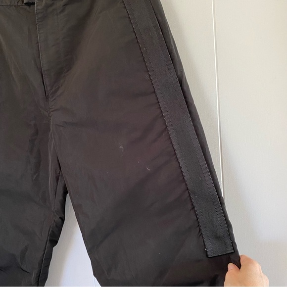 ALEXANDER Wang Utility Pants Metal Polyester Zipper Zip Ankles Track Black Retro - Picture 4 of 16